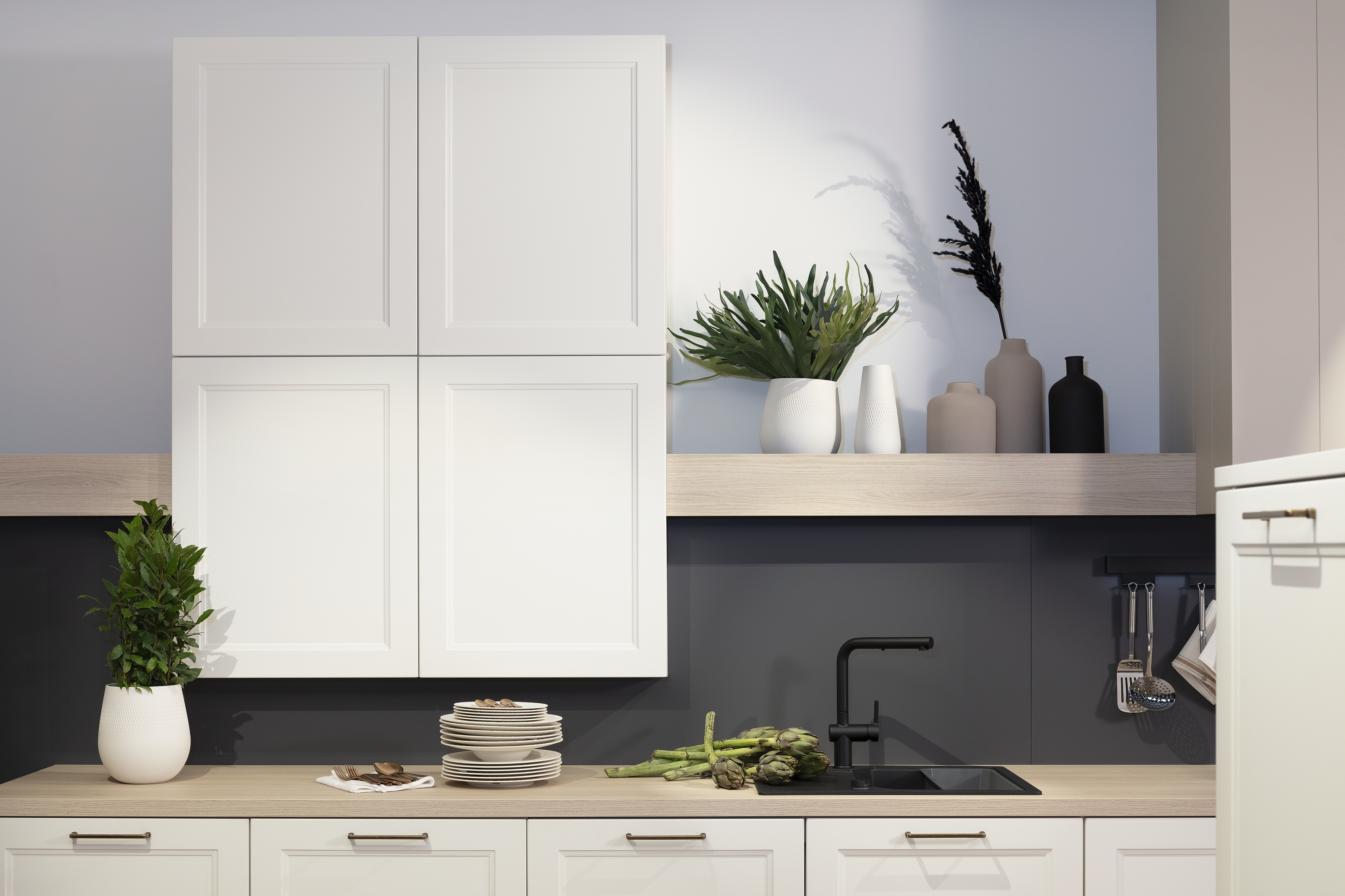 Häcker-Küche Ravenna Ultramatt Küchenzeile. 