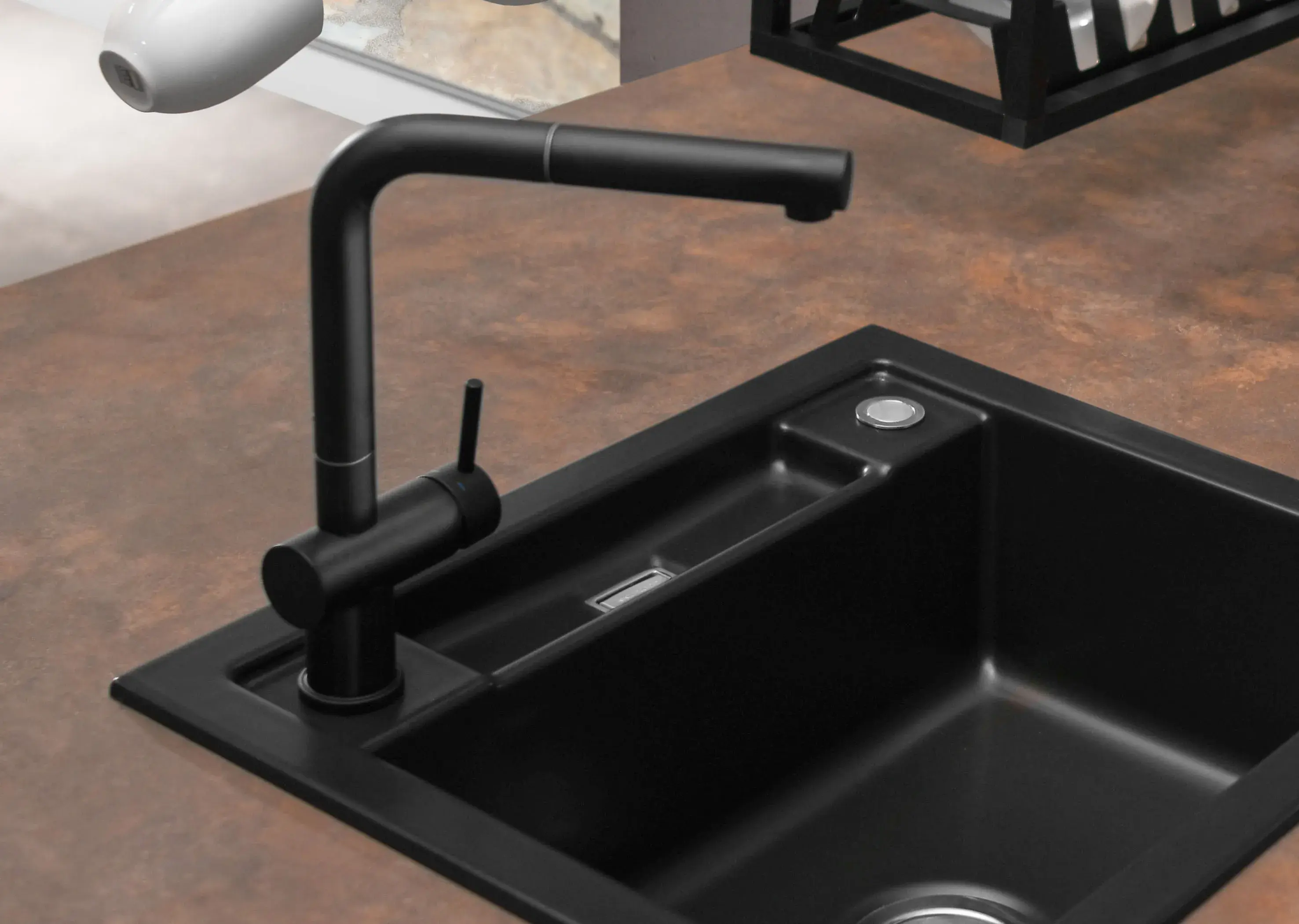 Systemceram Armatur Sila schwarz